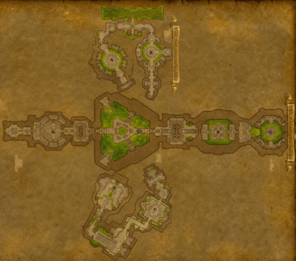 The Venomous Abyss raid map